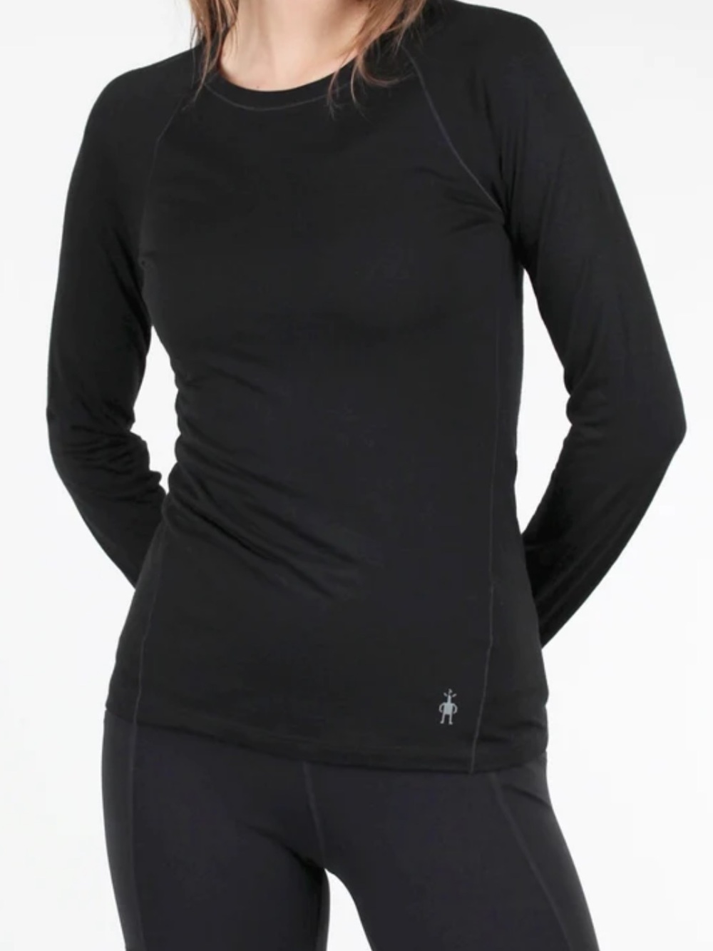 Smartwool Black XS Merino Wool 250 Base Layer Top Outdoor Hiking Ski Gorpcore